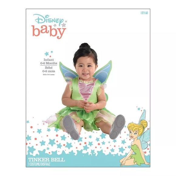 Baby Classic Tinker Bell Costume - Disney - Picture 3 of 5